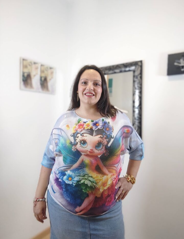 Camiseta Betty mariposa