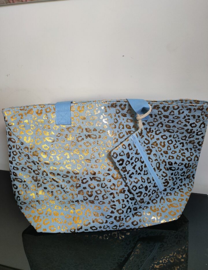 Bolso de playa Leopardo.