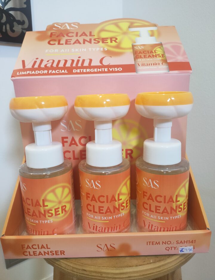 Mouse limpiadora  facial con vitamina C